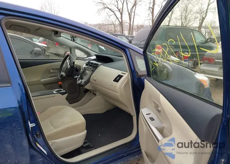 2012 Toyota Prius V Three from USA, damaged, VIN JTDZN3EU4C3138780